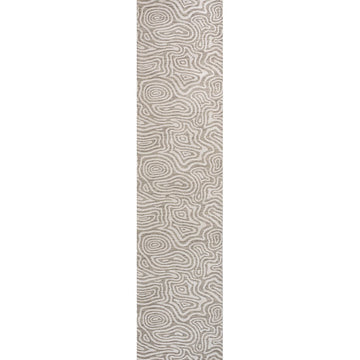 Eryx Modern Bohemian Abstract Organic Reversible Machine-Washable Indoor/Outdoor Area Rug